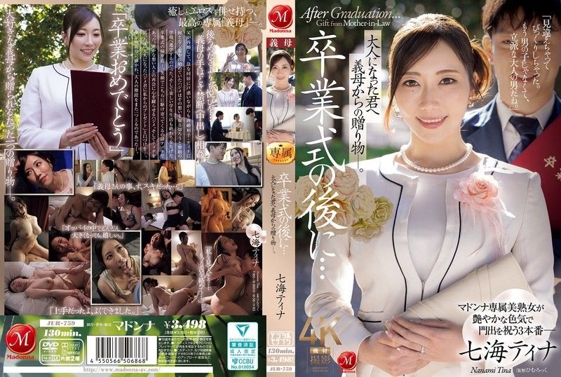 After the graduation ceremony... A gift from your stepmother to you,now an adult. — Tina Nanami