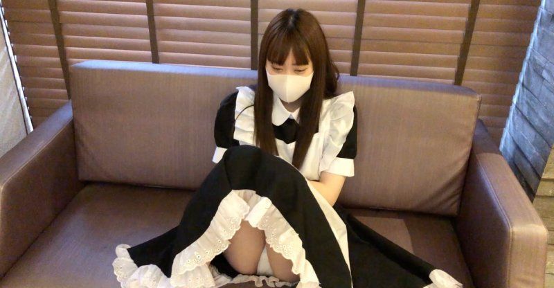 【EP8】【無碼】大學1年級19歲的美女，以清純女僕裝扮進行肛門開發服務SEX！（個人拍攝）